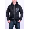 Pánská Mikina Zip BLACK HEART HURON