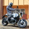 Pánská kožená moto bunda W-TEC Sheawen Waxed Grey (Barva šedá, Velikost 4XL)