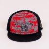 Kšiltovka BLACK HEART SNAPBACK BONES
