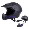 Downhill přilba W-TEC Campanero Noir Violet (Velikost S (48-54))