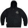 Mikina YAKUA PREMIUM Broken Legend Zipper 211 schwarz