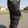 Pánské moto kalhoty W-TEC Thollte (Barva Black, Velikost 3XL)