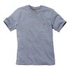 Tričko Carhartt K87 Pocket t-shirt heather gray