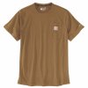 Tričko Carhartt Carhartt Force Pocket S/S t-shirt carhartt® brown
