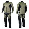 Touringová moto bunda W-TEC Karmal (Barva černo-olivově zelená, Velikost S)