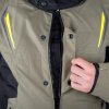 Touringová moto bunda W-TEC Karmal (Barva černo-olivově zelená, Velikost S)