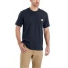 Tričko Carhartt K87 Pocket t-shirt navy