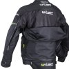 Pánská moto bunda W-TEC Progair (Barva černá-fluo, Velikost 5XL)