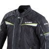 Pánská moto bunda W-TEC Progair (Barva černá-fluo, Velikost 5XL)