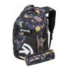 Meatfly batoh Exile Dark Aquarel 24 L + PENÁL ZDARMA | Černá | Objem 24 L