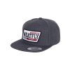 Meatfly kšiltovka Hornet Snapback Racing Dark Grey