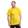 Meatfly pánské tričko Dakar Yellow (Velikost M)