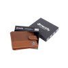 Meatfly kožená peněženka Nathan Premium Brown