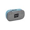 Meatfly pouzdro XL Pencil Case Aqua / Grey