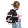 Meatfly batoh Levi Black Dots 10 L | Černá | Objem 10 L