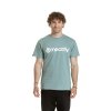 Meatfly pánské tričko MF Logo Dusty Mint (Velikost S)