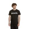 Meatfly pánské tričko MF Logo Black (Velikost XS)