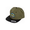 Meatfly kšiltovka Flanker Snapback Adventure Olive/Black