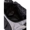 Meatfly cestovní taška Rocky Black/Grey | Černá | Objem 30 L