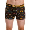 Meatfly pánské boxerky Balboa Boxershorts Pineapple/Badges Gift Pack