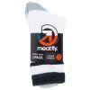 Meatfly ponožky Long Triple Pack White