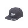 Meatfly kšiltovka Ness Snapback Dark Grey