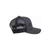 Meatfly kšiltovka MF Logo Trucker Black / Grey / Dark Grey