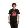 Meatfly pánské tričko Flame Black (Velikost S)