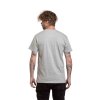 Meatfly pánské tričko Yvans Written Patch Grey (Velikost M)