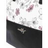 Meatfly kabelka Slima Blossom White | Bílá | Objem 12 L