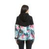 Meatfly dámská technická mikina Omni Black / Flower