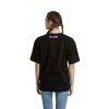 Meatfly unisex tričko Domes Black Blured