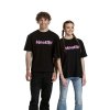 Meatfly unisex tričko Domes Black Blured (Velikost M/L)