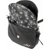 Meatfly kabelka Shea Blossom Black | Černá | Objem 1,5 L