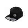 Meatfly kšiltovka Gruman Premium Snapback White Round / Black