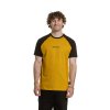 Meatfly pánské tričko Ozzy Raglan Mustard / Black (Velikost S)