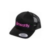 Meatfly kšiltovka MF Logo Trucker Pink/Black