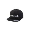 Meatfly kšiltovka Skipper Snapback White / Black