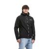Meatfly pánská softshell bunda Rasmussen Black (Velikost S)