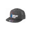 Meatfly kšiltovka Keery Perfor Snapback Grey / White Revital