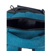Meatfly batoh Levi Petrol Heather/Charcoal Heather 10 L | Černá | Objem 10 L