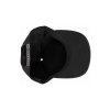 Meatfly kšiltovka Creeper 6 Panel Snapback Black / White Logo