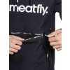 Meatfly pánská softshell bunda Jax Black / White (Velikost S)