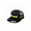 Meatfly kšiltovka Mateo Trucker Snapback Lime / Black