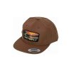 Meatfly kšiltovka Hornet Snapback Red Alaska / Tan