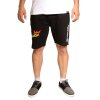 Meatfly pánské teplákové kraťasy Big Shock Black