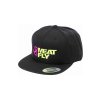 Meatfly kšiltovka Ness Snapback Lime / Black
