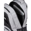 Meatfly batoh Exile Black / Grey Heather 24 L | Černá | Objem 24 L