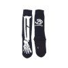 Meatfly ponožky Bones Long Black