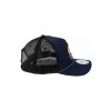 Meatfly kšiltovka Hawkye Trucker Navy Blue Rainbow